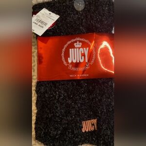 Juicy Couture Black Neck Warmer